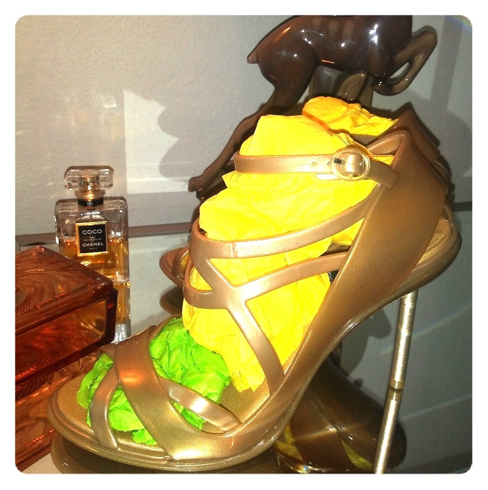 Melissa + Jean Paul Gaultier JPG Jelly Heels NWOT!